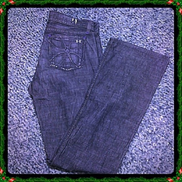Habitual Denim - Habitual 'BLACKOUT' Jeans Size 30 Boot Cut  EX